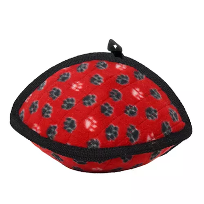 Tuffy Ultimate Odd Ball Durable Dog Toy – Large Red Interactive Toy