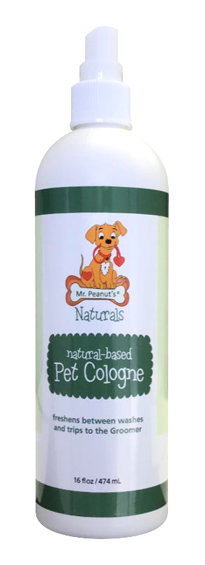 Mr. Peanut's Natural Pet Cologne – Organic Deodorizing Spray for Dogs