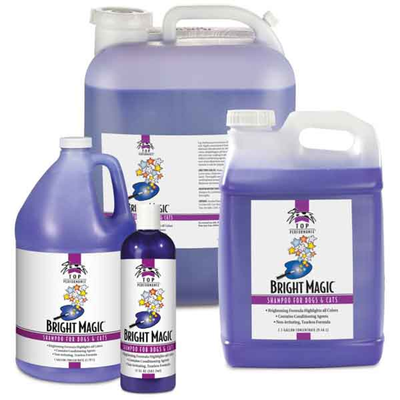 Top Performance Bright Magic Brightening Pet Shampoo - Cherry Scent, 17oz