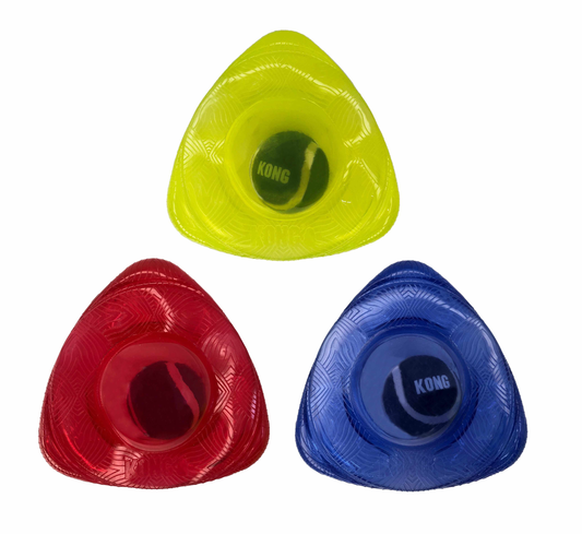 KONG(R) Jumbler(TM) Flinger Dog Enrichment Toy Assorted, Medium/Large