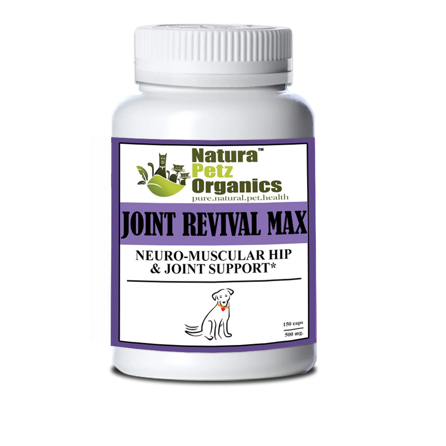 Joint Revival Maxsules Neuro Muscular Hip & Joint, DOG, 500 mg 150 cap