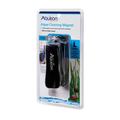 Aqueon Algae Magnet Aquarium Cleaner – Large Weighted Scrubber for Glass