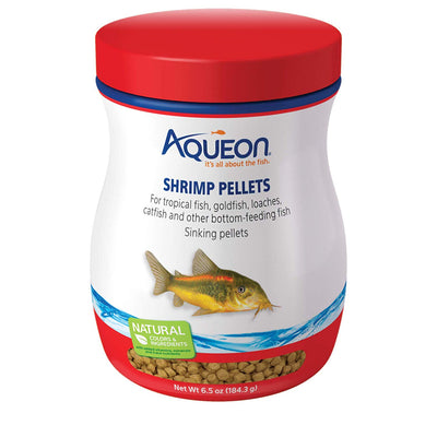 Aqueon Bottom Feeder Sinking Pellets Fish Food - 6.5 Ounce Container