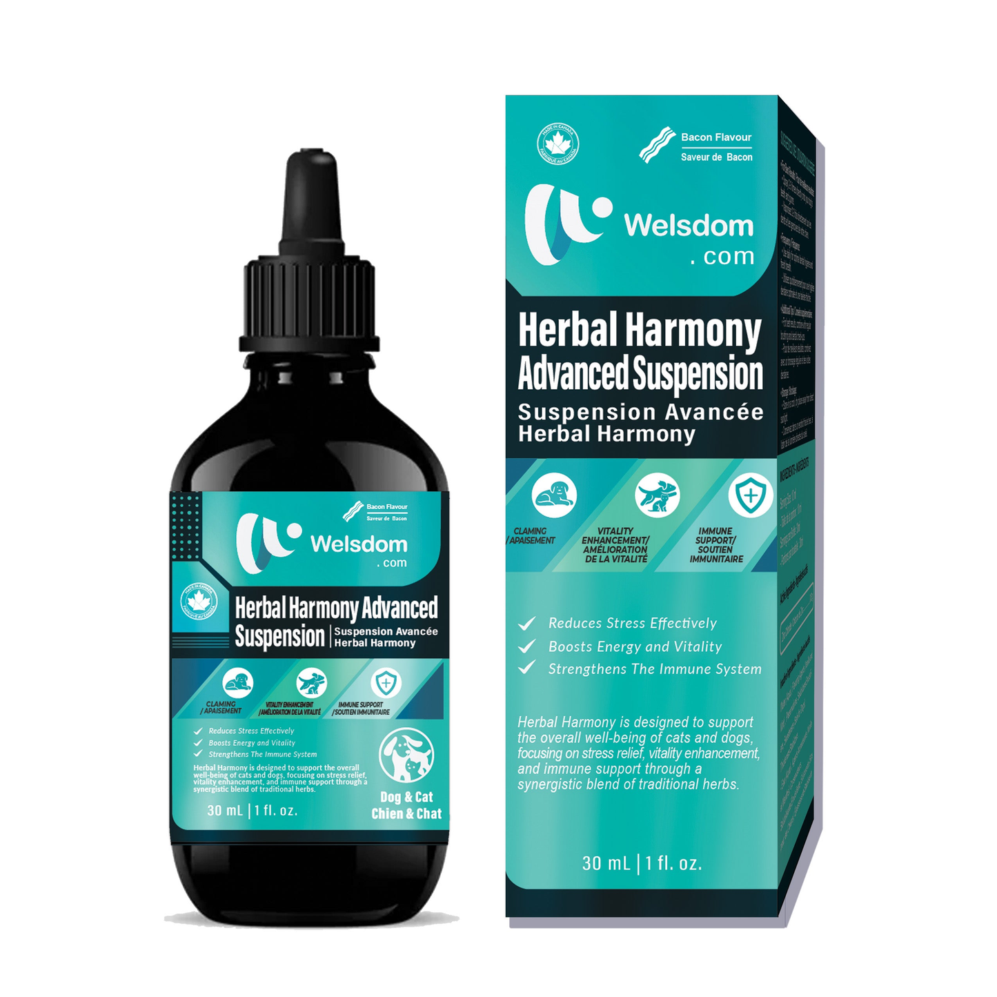Herbal Harmony Advanced Suspension for Cats & Dogs - 30mL