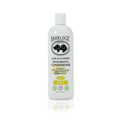 BarkLogic Deodorizing Dog Conditioner | Aloe & Flaxseed Lemon Tree 16oz