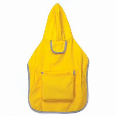 Zack & Zoey Reversible Dog Raincoat Jacket | Yellow | Size X-Small