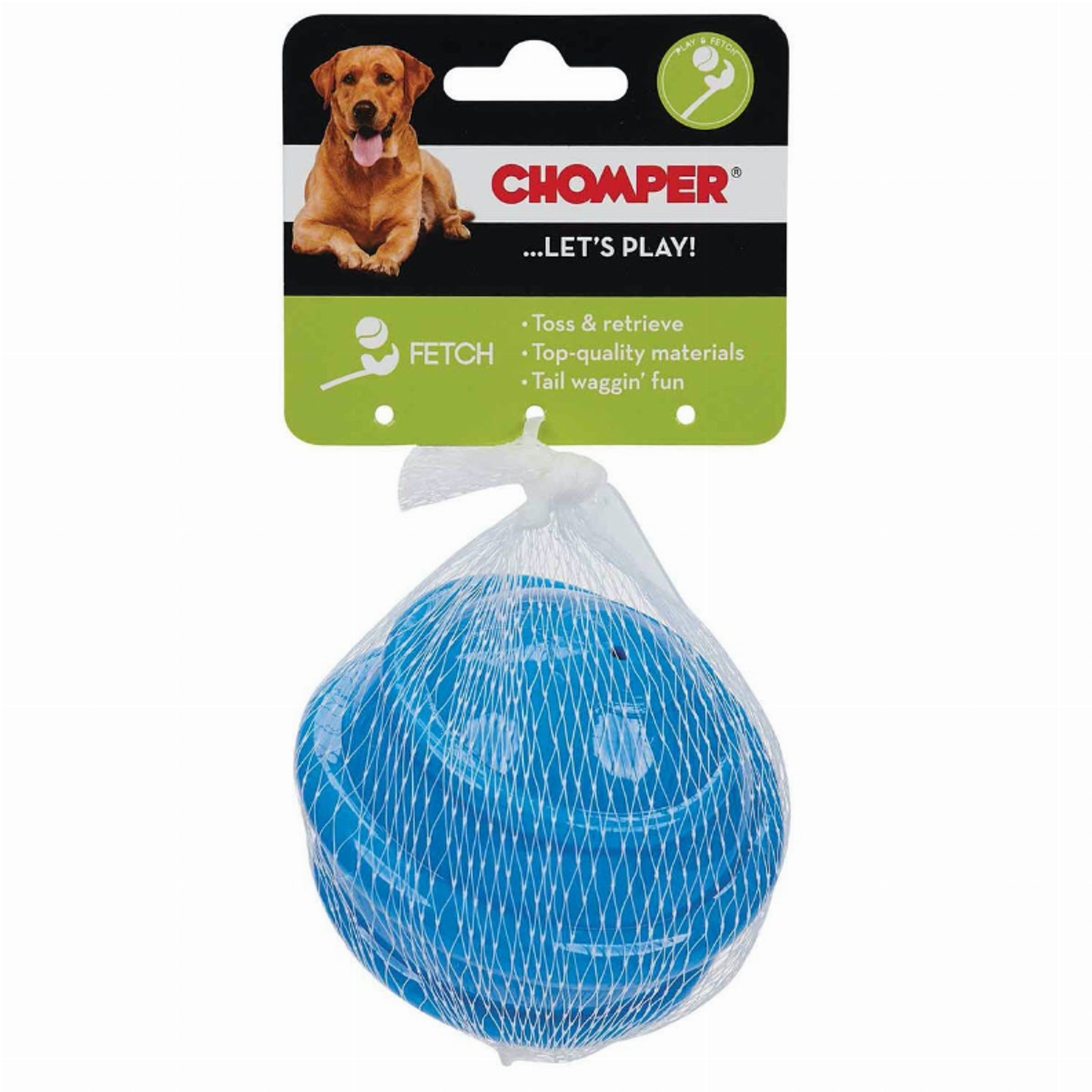 Pet Edge TPR Squeaky Spiral Ball – Durable Dog Chew Toy for Pets