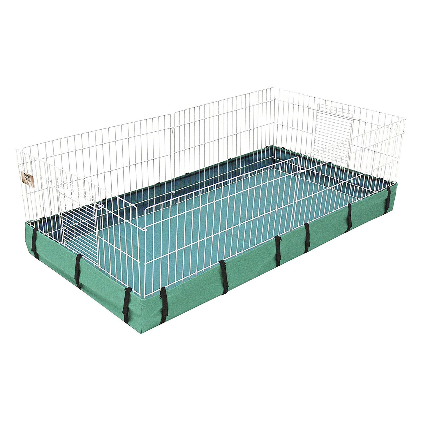 Midwest Guinea Habitat Canvas Bottom Liner - Waterproof Teal, 47x24x4
