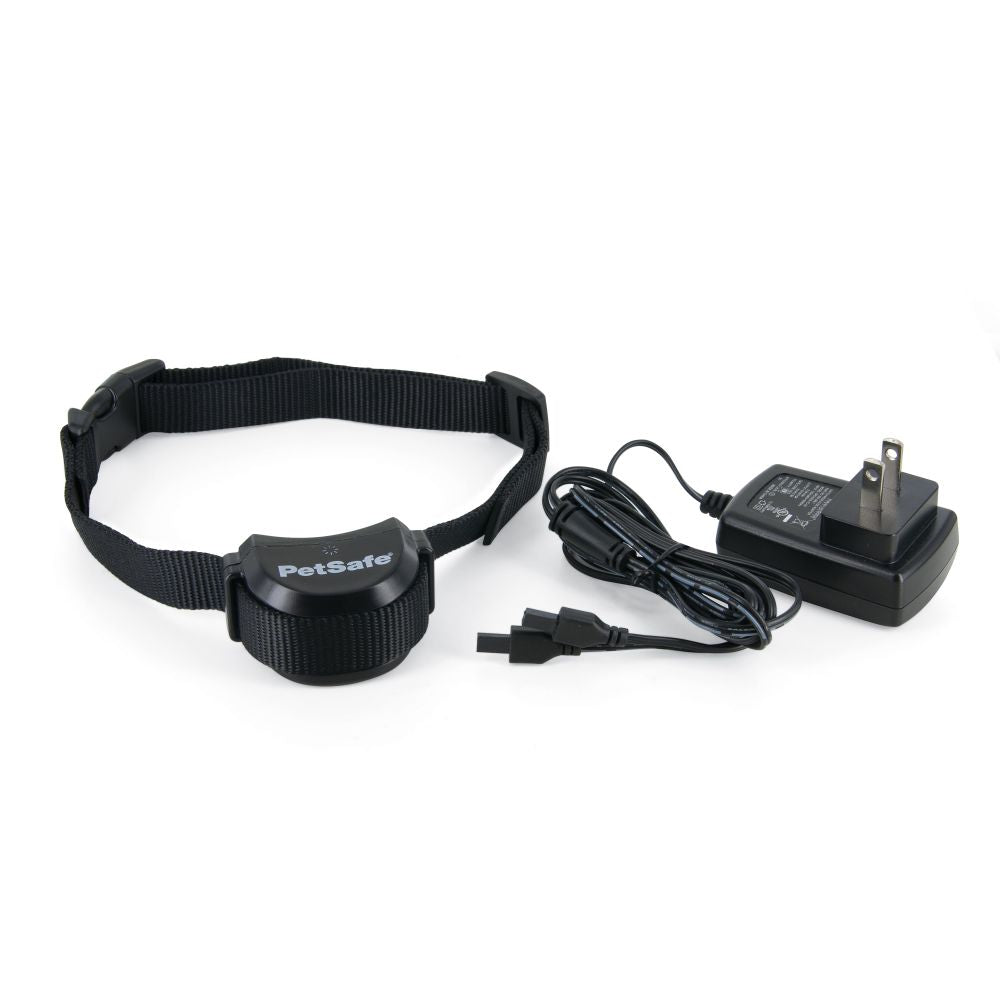 PetSafe Stay + Play Wireless Receiver Collar – Rechargeable Black