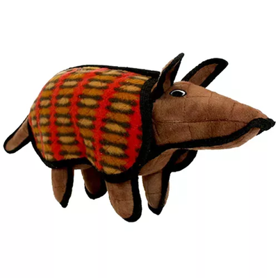 Tuffy Desert Toy Red & Brown