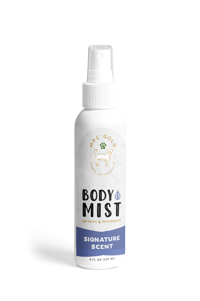 MPC Gold Dog Deodorizer Body Mist – Aromatherapy Pet Cologne Spray