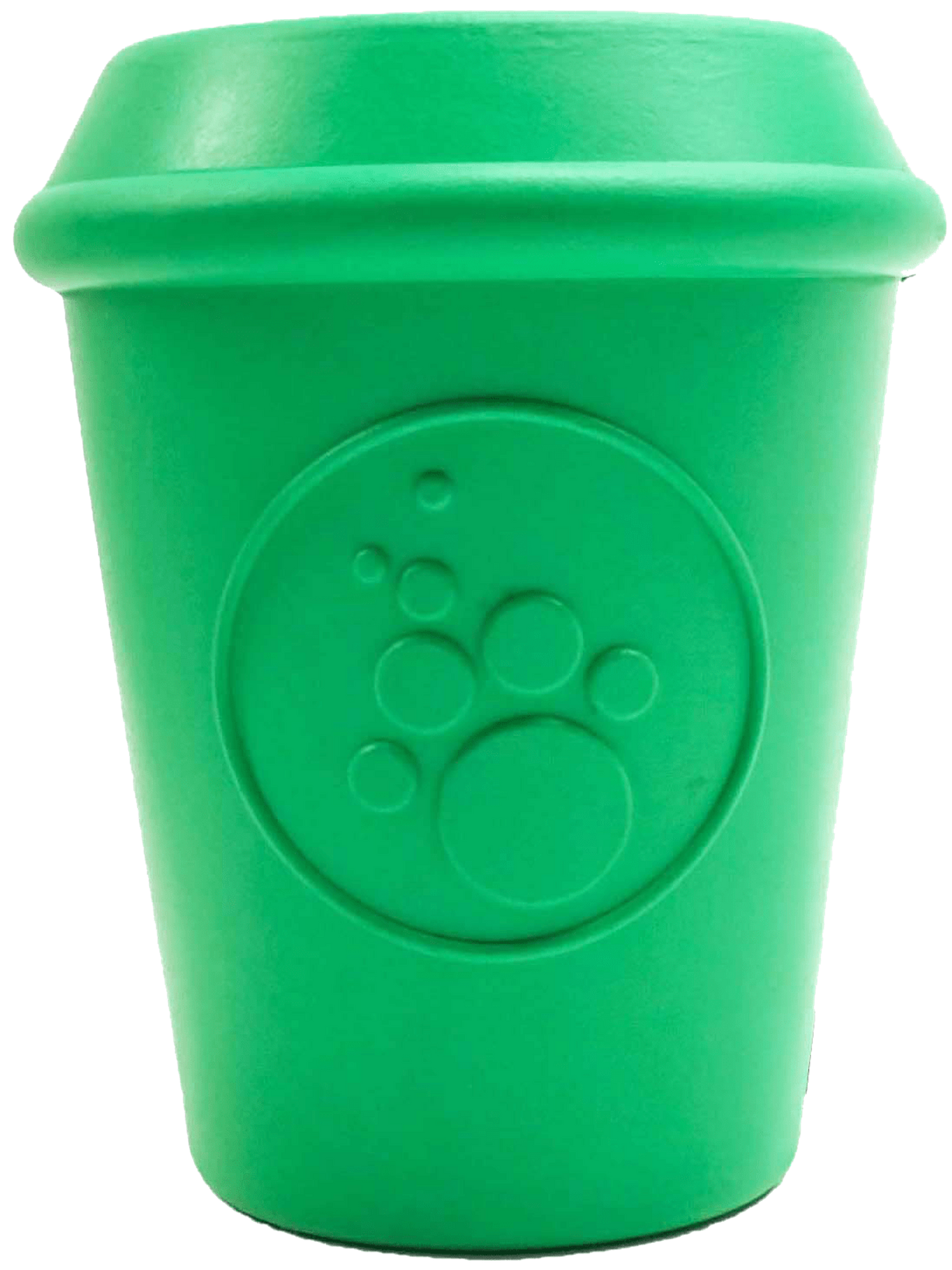 SodaPup Coffee Cup Durable Rubber Dog Chew Toy & Treat Dispenser – Large