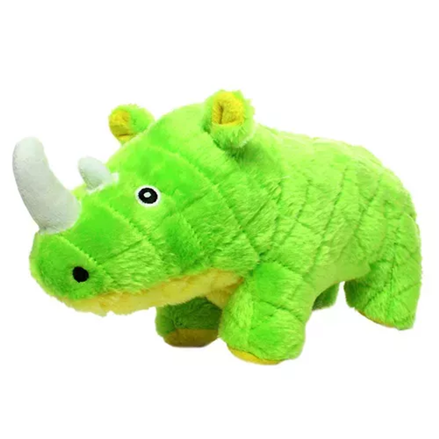 Mighty Safari Rhino Tough Dog Toy – Large Green Interactive Toy