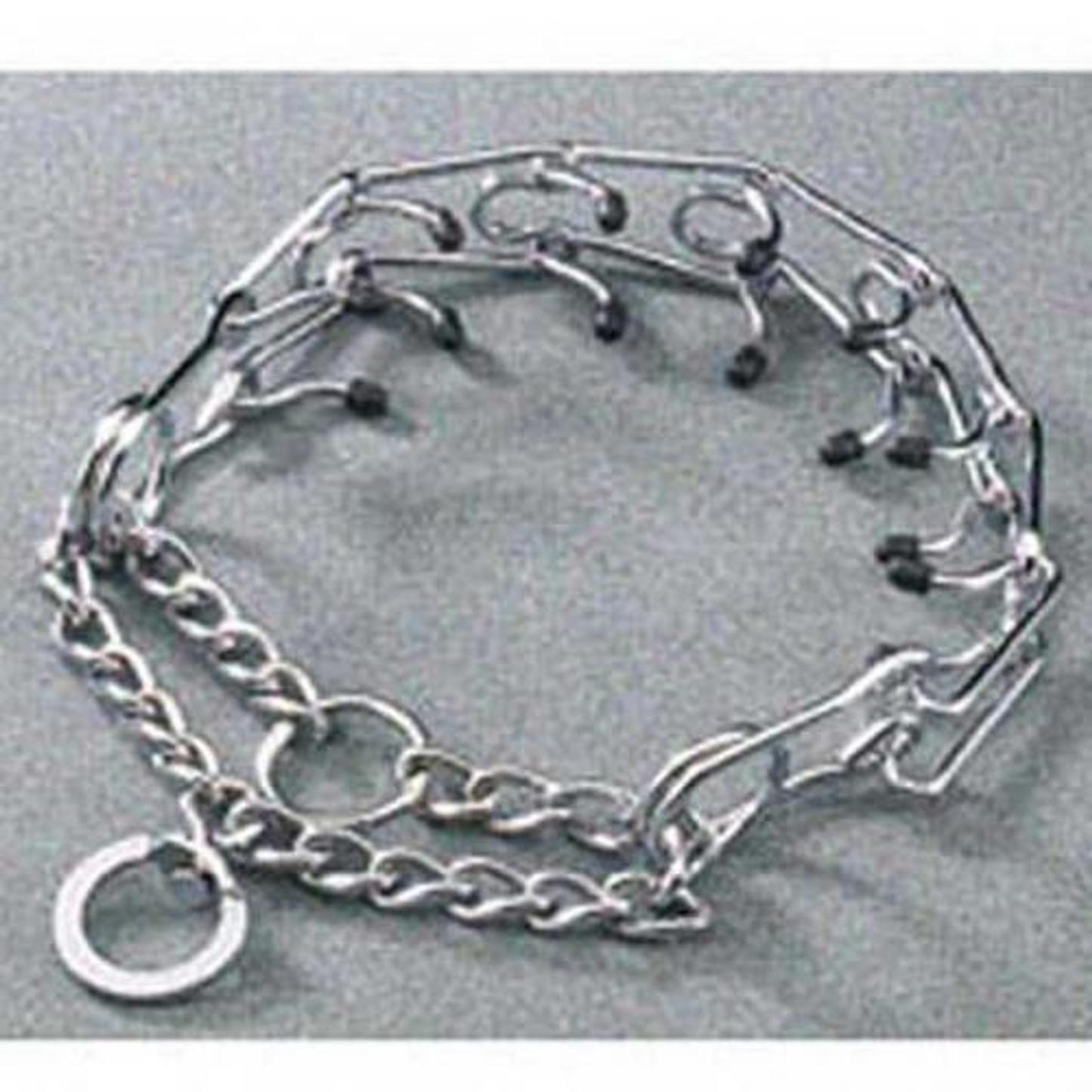 Guardian Gear Chrome Prong Training Dog Collar, 3.25mm x 20in | Pet Edge