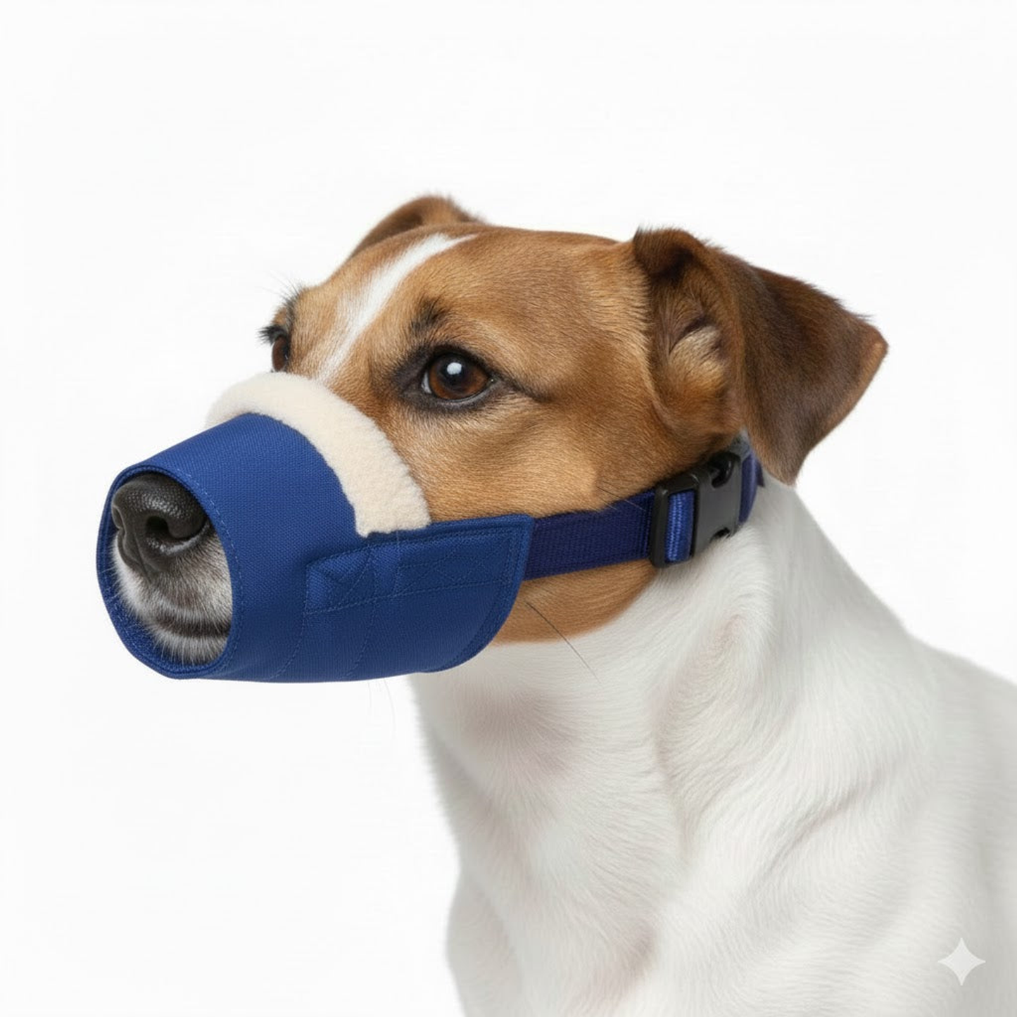 Cozy Quick Muzzle for Dogs, XL, Blue
