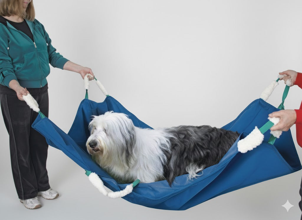 Soft Quick Carry Animal Stretcher, Small, Large & Jumbo Set, Blue