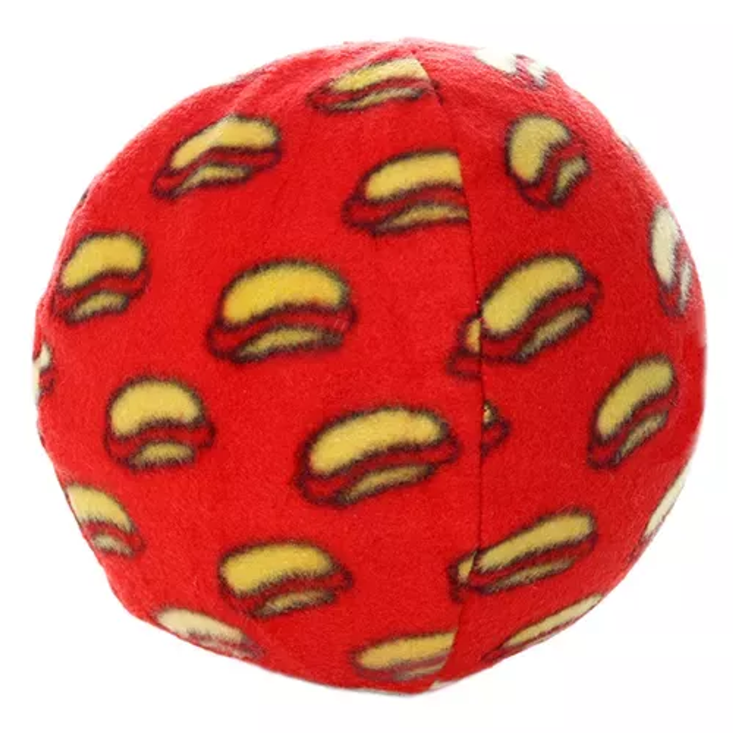Mighty Ball Large Red Durable Plush Dog Toy – VIP Products LLC