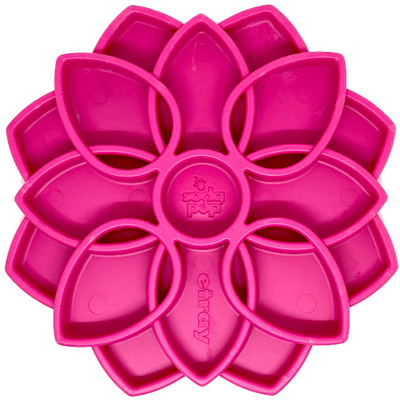 SodaPup Mandala eTray Dog Slow Feeder & Enrichment Mat, Pink