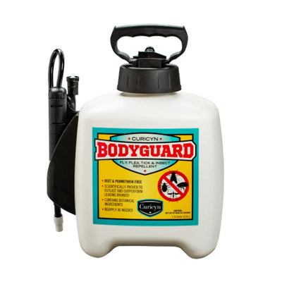 Curicyn BodyGuard Non-Toxic Fly, Flea & Tick Insect Repellent – 1.33 gal