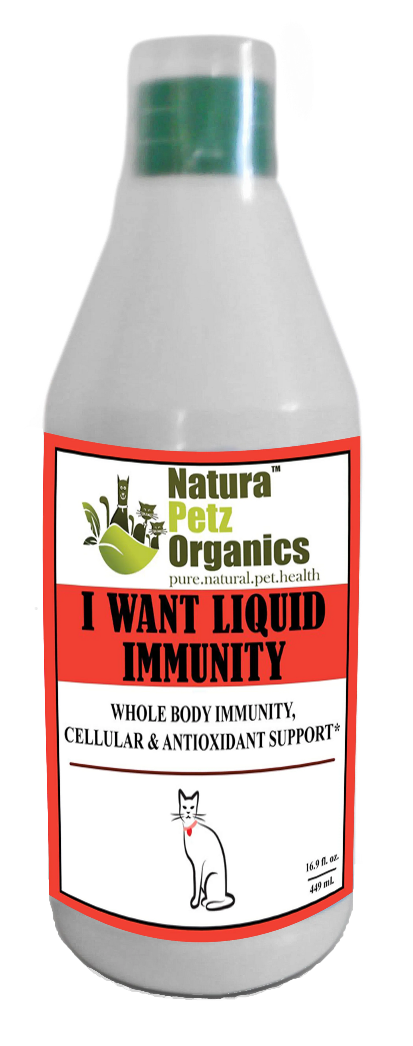 I Want Liquid Immunity - Whole Body Immunity & Antioxidant Cellular, CAT