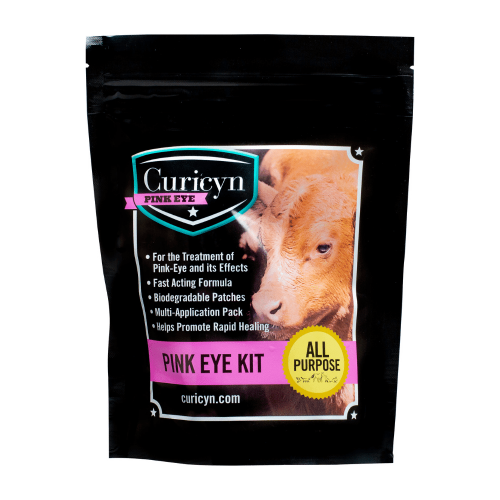 Curicyn Pink Eye Kit for Horses and Livestock – 7 Piece Treatment Set