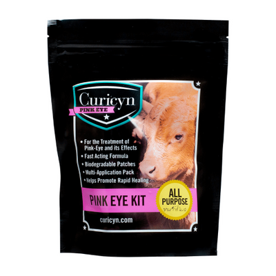 Curicyn Pink Eye Kit for Horses and Livestock – 7 Piece Treatment Set