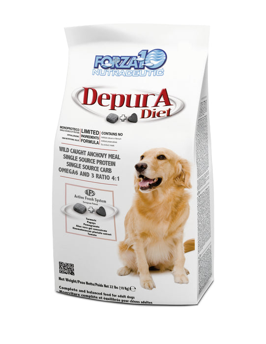 Forza10 Active Depura Fish Diet Dry Dog Food - 22-lb bag