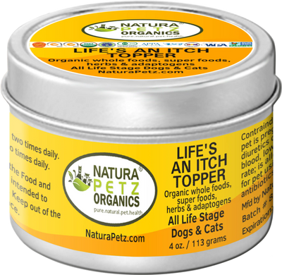 lifes an itch anti allergy meal topper no flavor dog cat