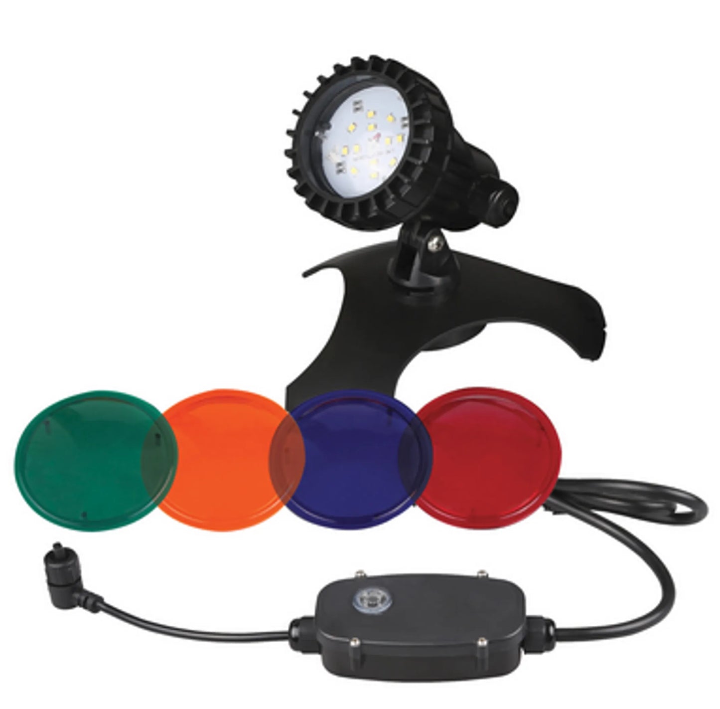Danner LED Pond Light with Photosensor and Transformer - 2W Waterproof