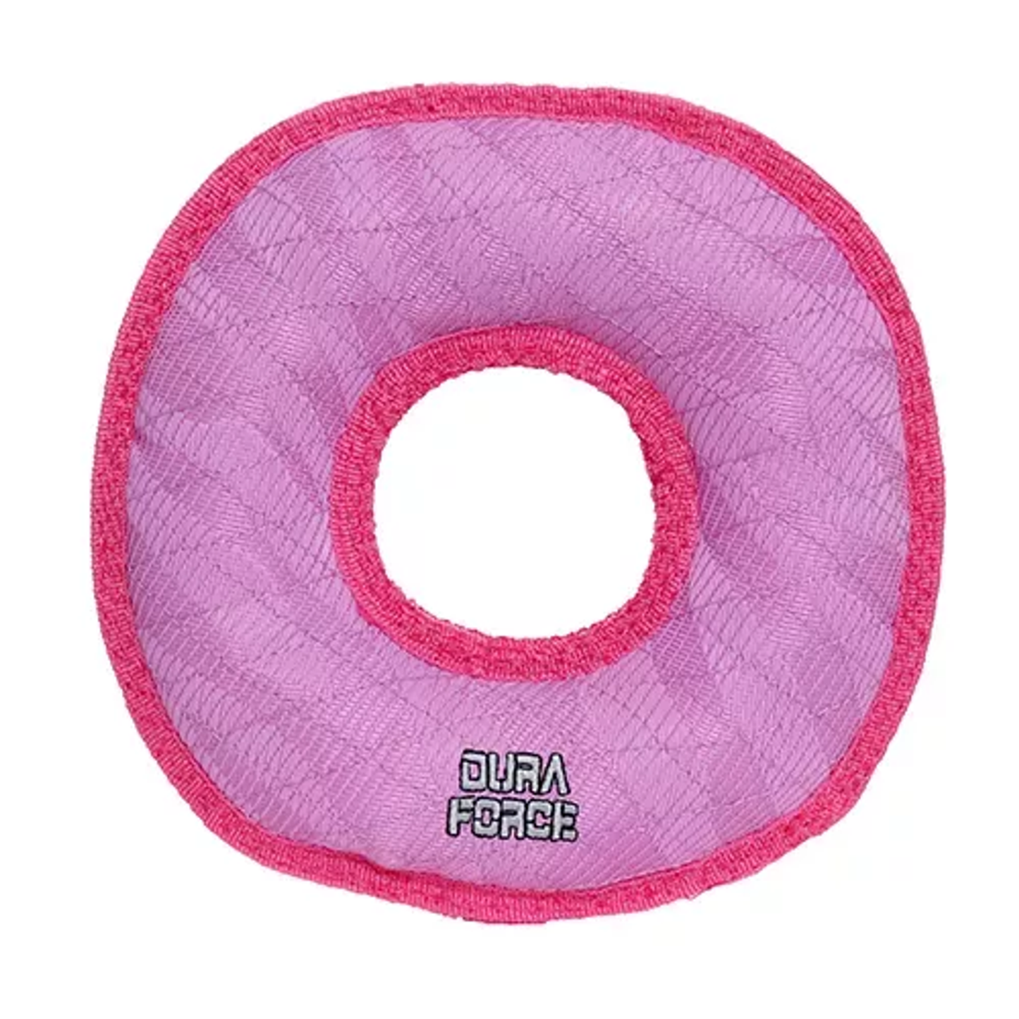 DuraForce Tiger Ring Dog Toy – Durable Interactive Tug Toy, Pink