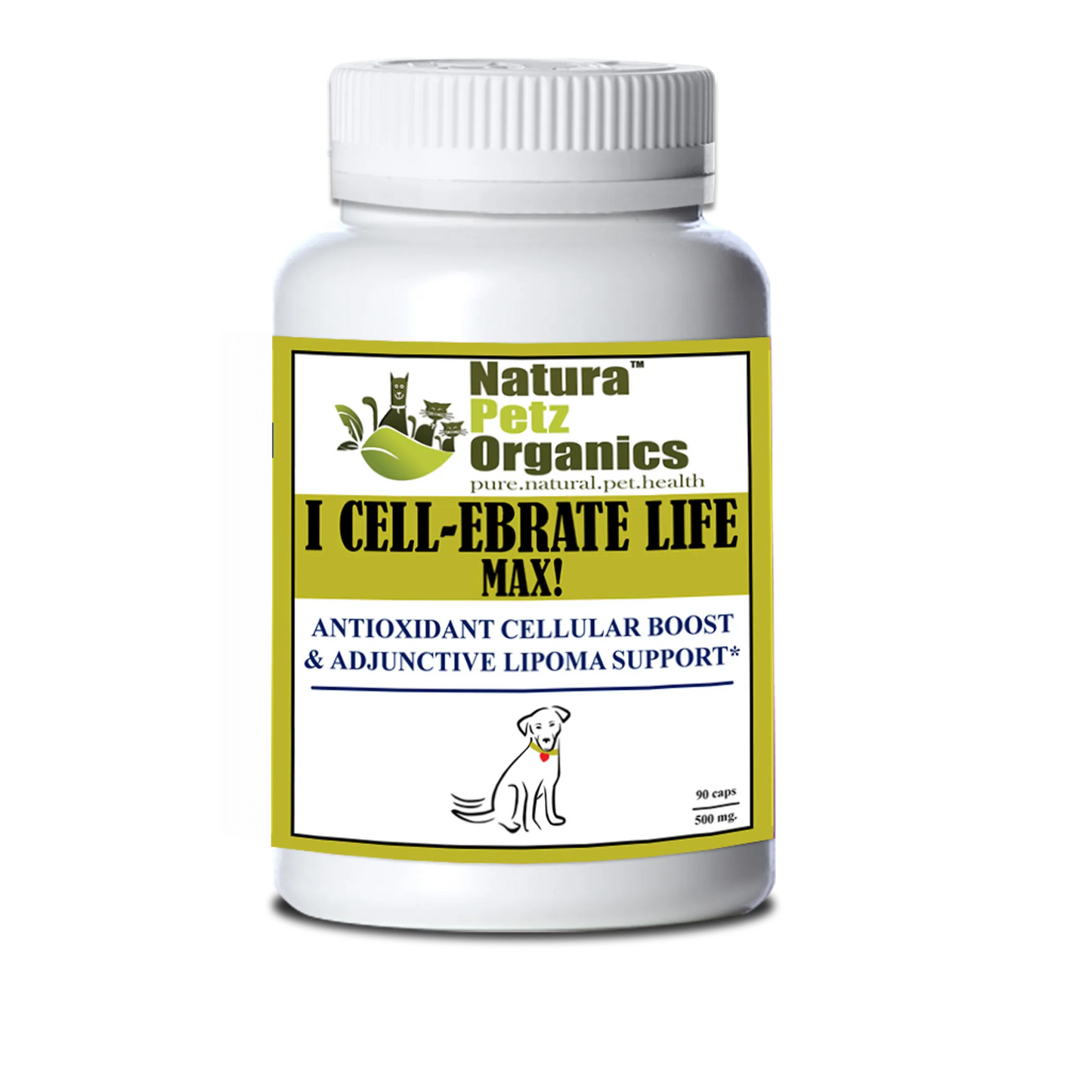 Organic Pet Systems I Cellebrate Life Max - Dog Lipoma & Cellular Support
