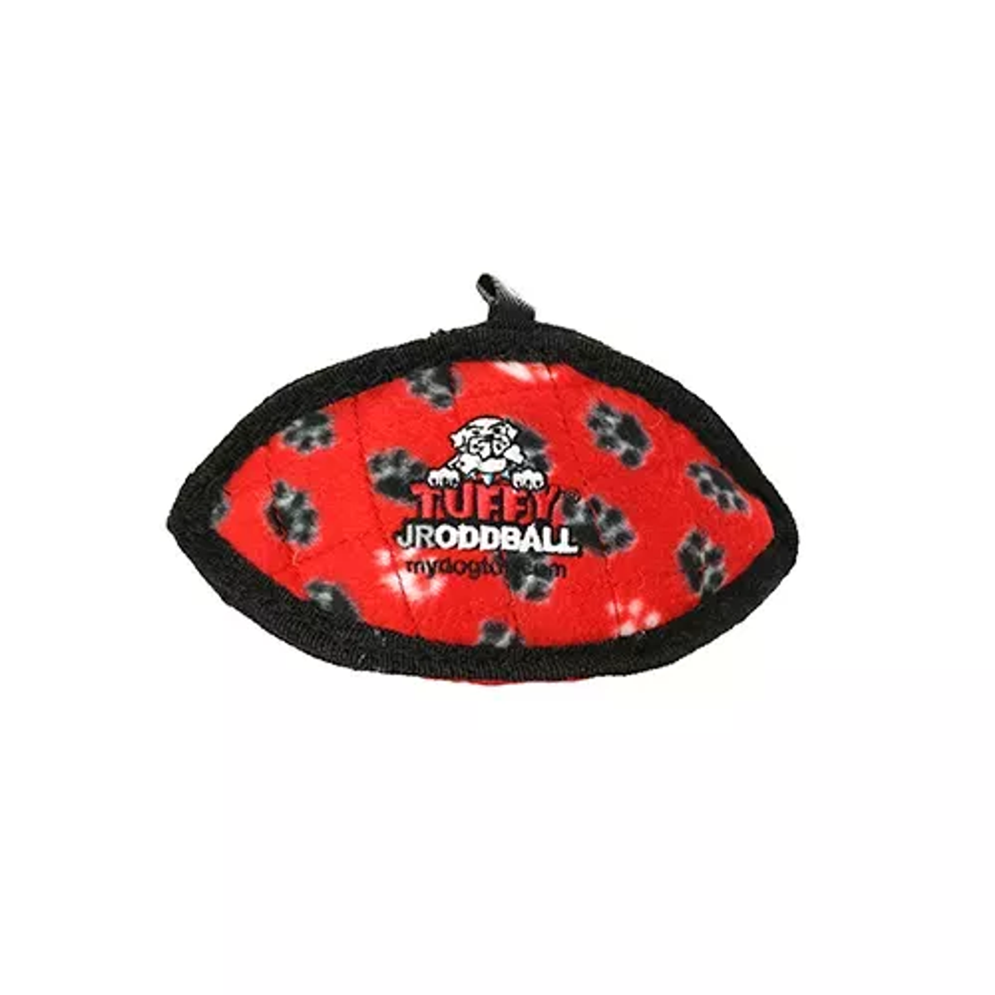 Tuffy Jr Odd Ball Dog Toy – Durable Red Interactive Tug & Water Toy