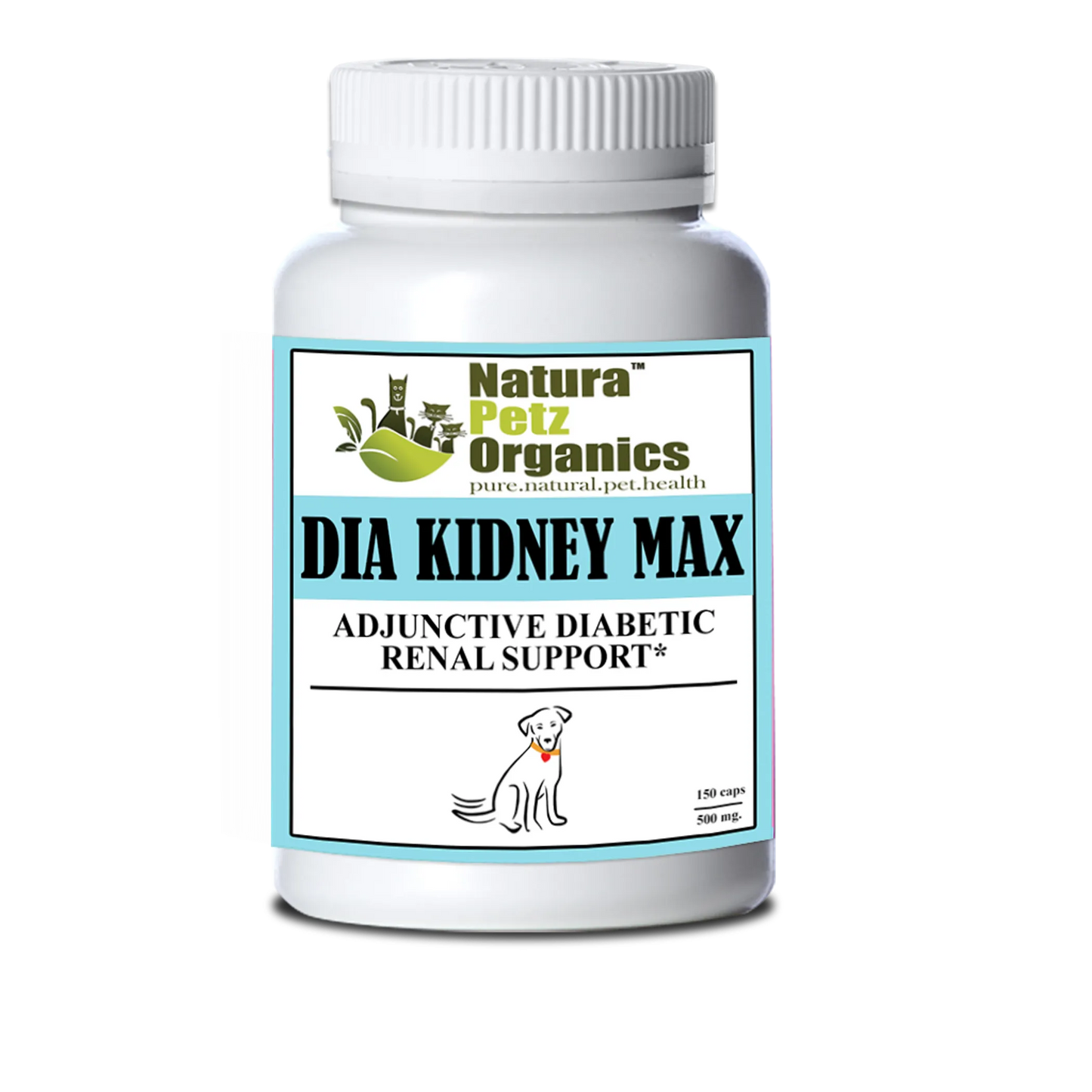 Organic Pet Systems Dia Kidney Max - Diabetic Renal Support for Dogs