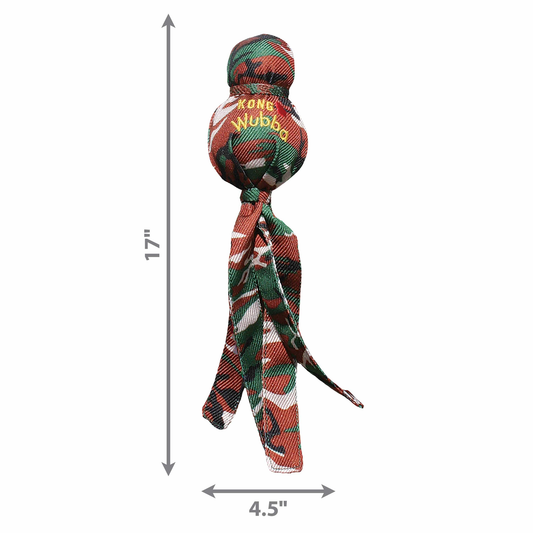 KONG(R) Wubba Camo Dog Tug Toy Assorted, XL