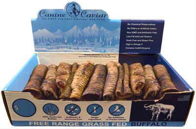 Canine Caviar Buffaroos 6" box, 14 pcs