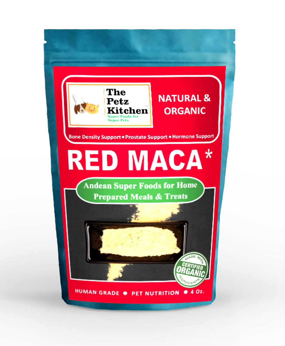 Red Maca - Bone Prostate & Hormone -, 4 Oz