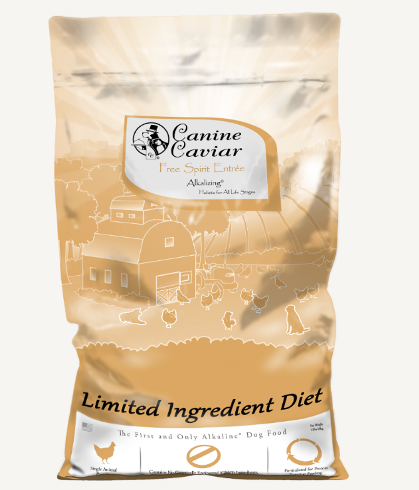 Free Spirit Limited Ingredient Alkaline Entree All Life Stages, 22 lb