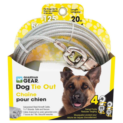 GG X-Large Dog Swivl Snap Tie Out 20ft
