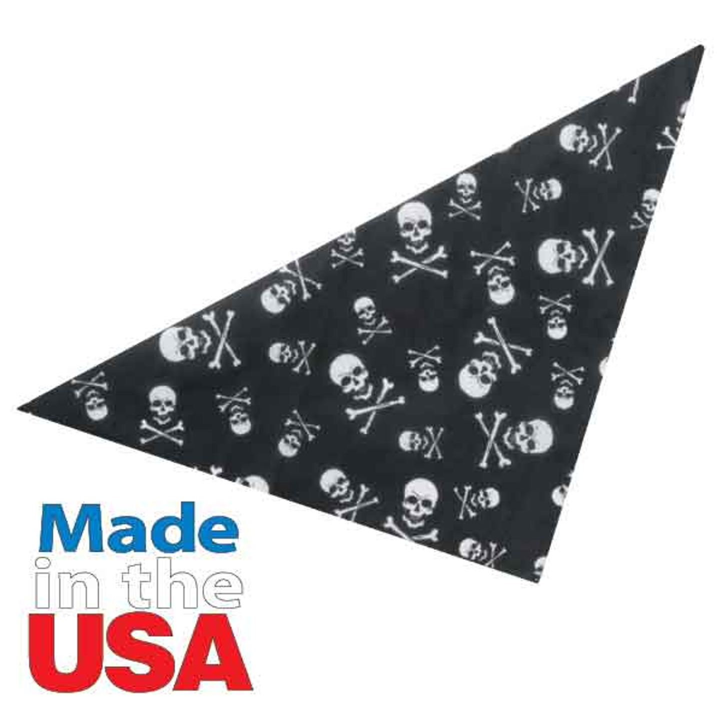 TP Skulls & Crossbones Bandana Black