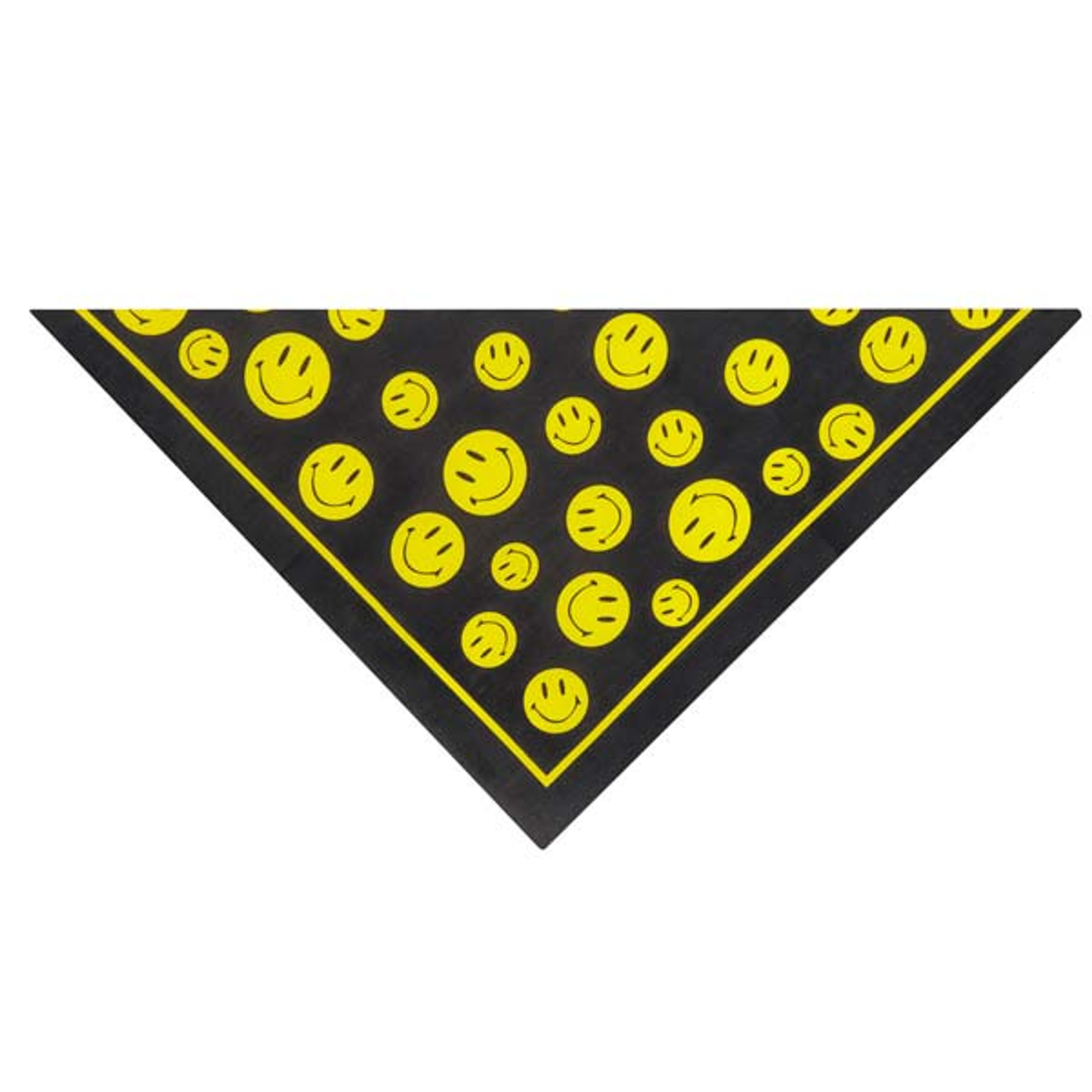 TP Smiley Face Bandana Black