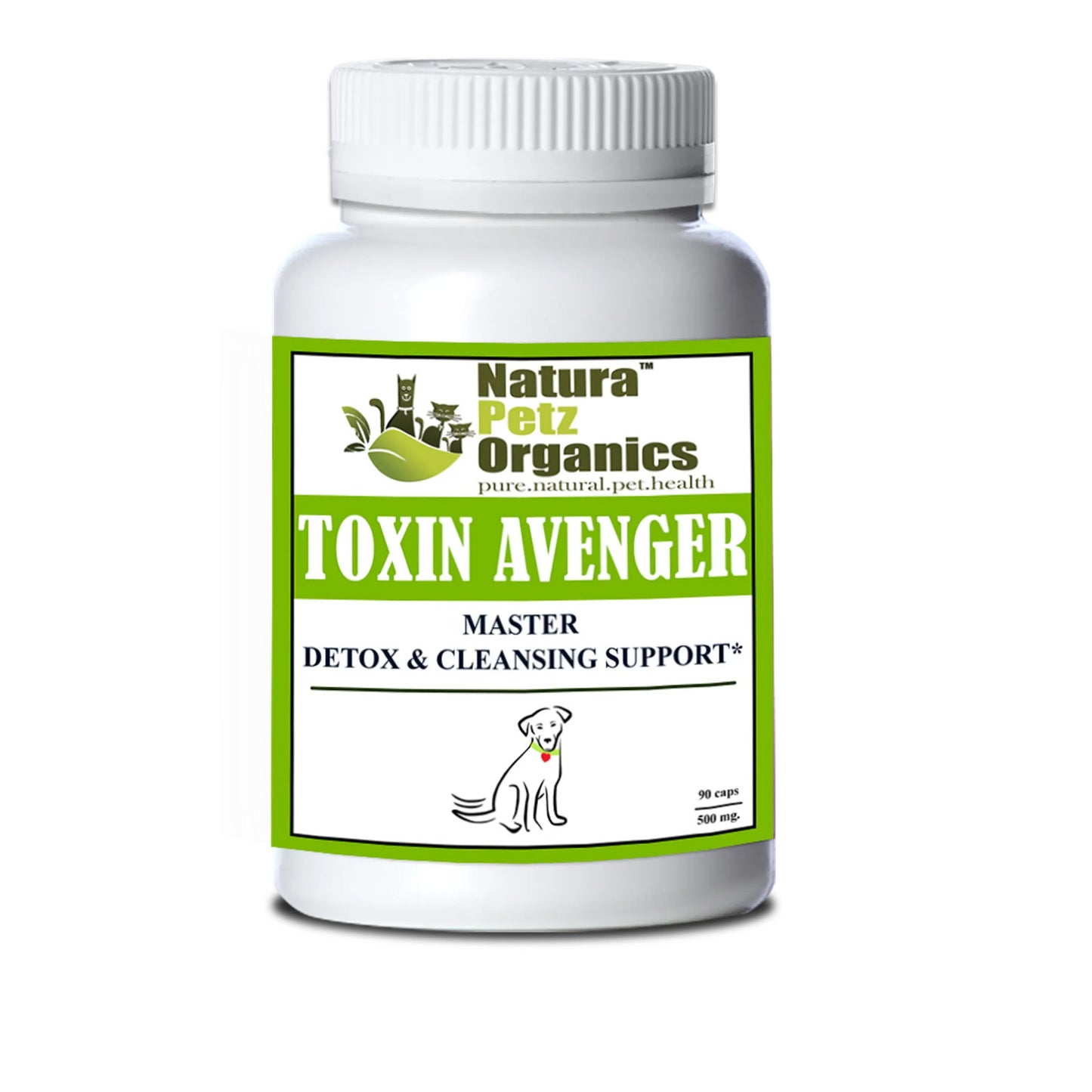 toxin avenger max master detox cleansing dogs 90 caps