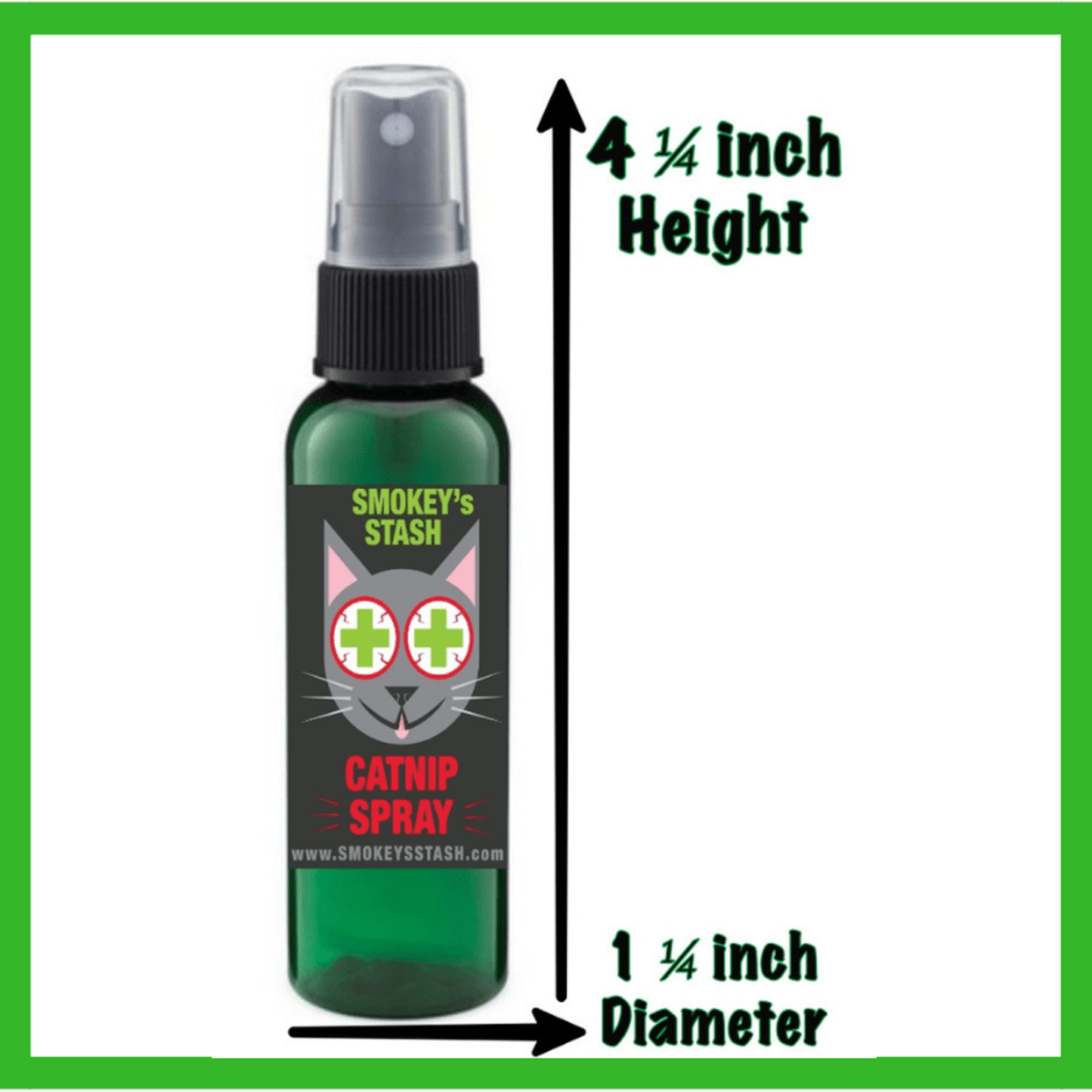 Smokey's Stash Catnip Spray Bottle, 2 oz.