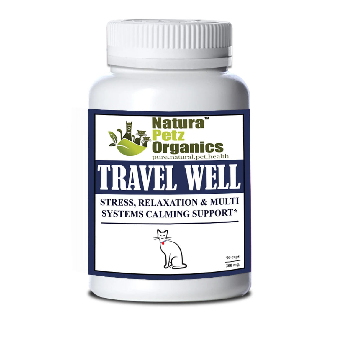 Travel Well - Stress, Relaxation/Calming Stress, Cat, CAT90