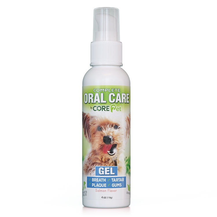 Oral Care Gel 4 oz, Salmon Flavor