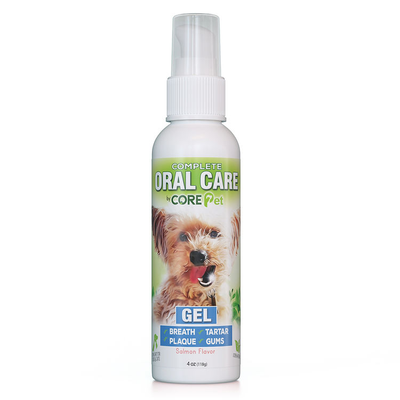 Oral Care Gel 4 oz, Salmon Flavor