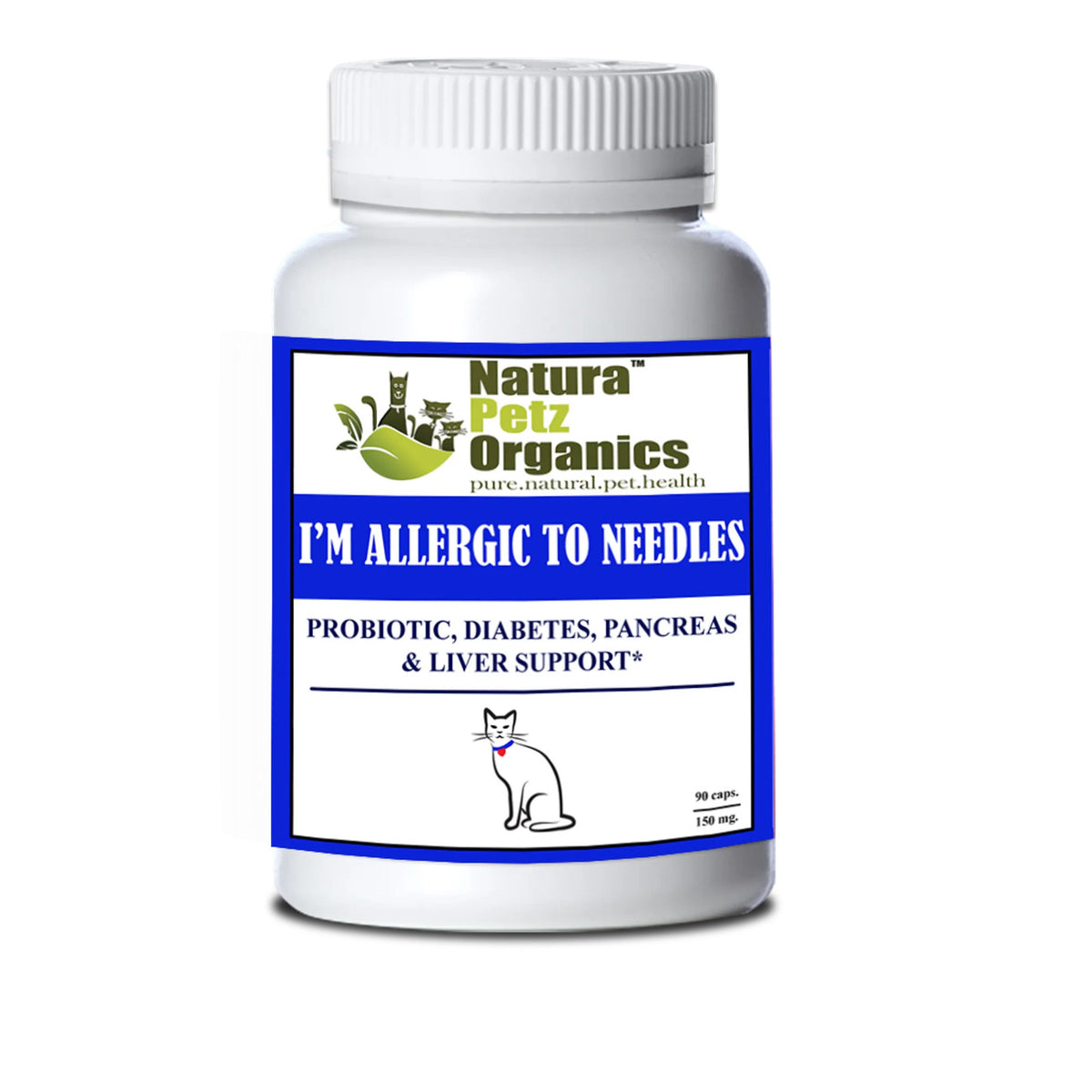 I'm Allergic To Needles - Probiotic, Pancreas & Glucose, CAT, 250 mg