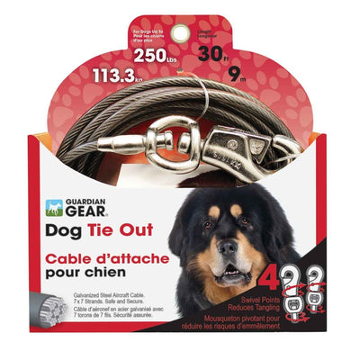 GG XXL Comfort Snap Dog Tie-Out 30ft