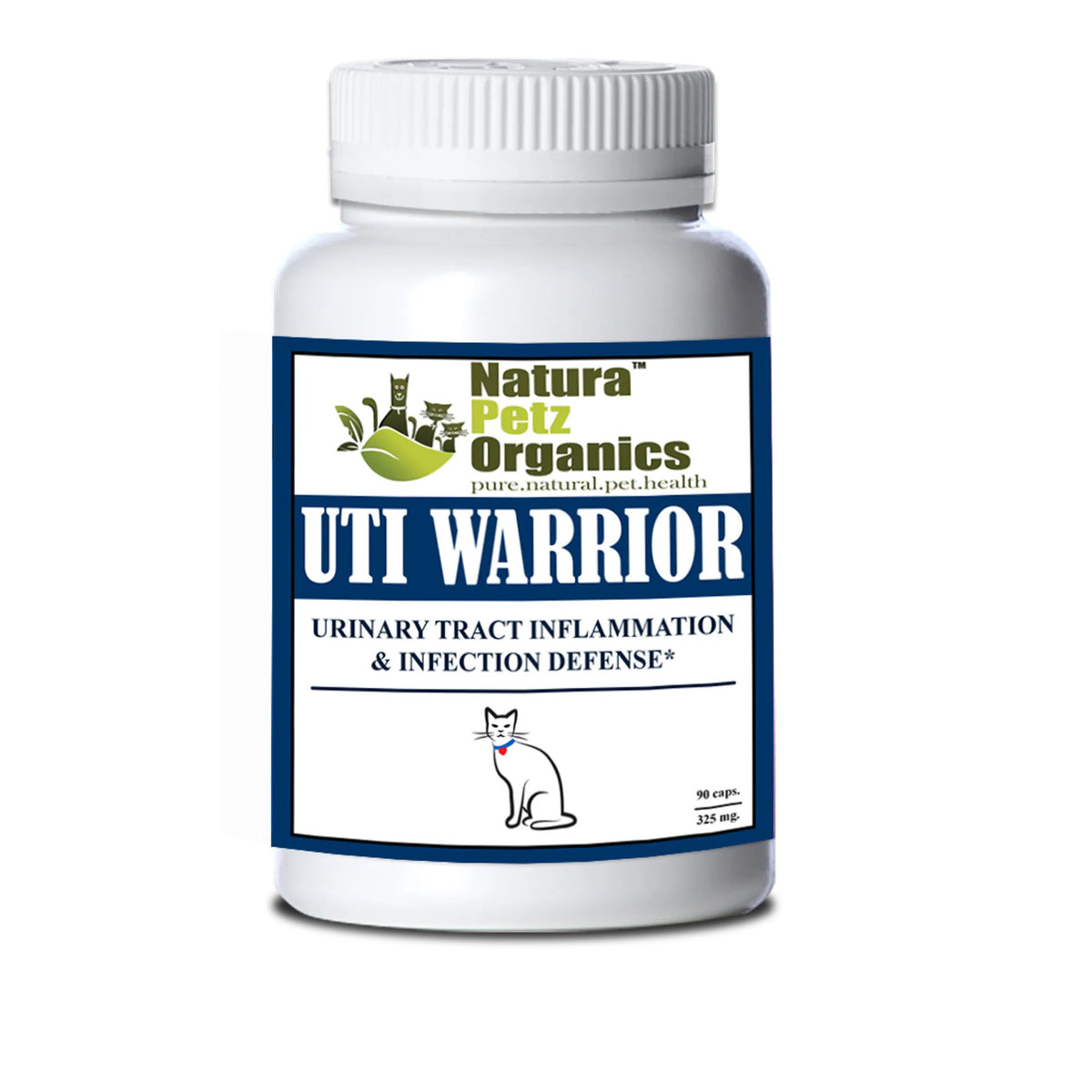 Uti Warrior Max Urinary Tract Inflammation/Infection, CAT 325 mg., CAT