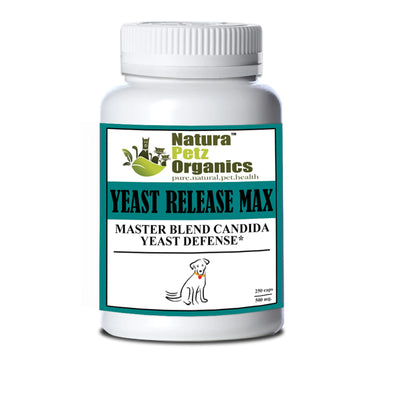 yeast release max capsules candida yeast defense dog 250 caps 500 mg