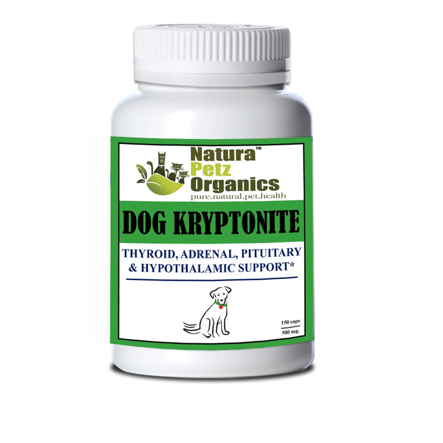 dog and cat kryptonite adrenal thyroid pituitary hypothalamic dog 500 mg 3